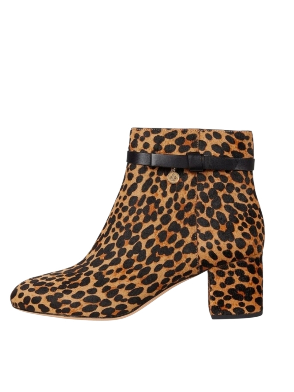 Kate Spade New York Delina Leopard Heeled Boots Booties